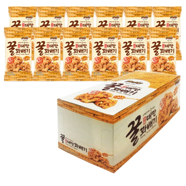 민처 수제 대만 꿀꽈배기, 31g, 12개