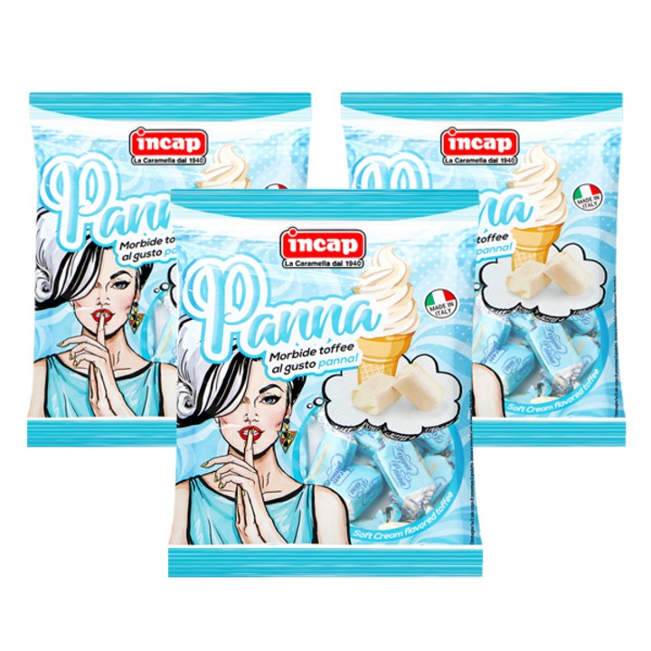 인캡 팝아트 소프트 카라멜, 125g, 3개