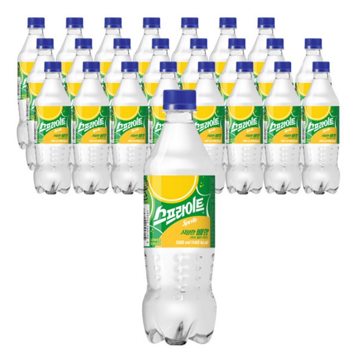 스프라이트 배향 사이다, 500ml, 24개