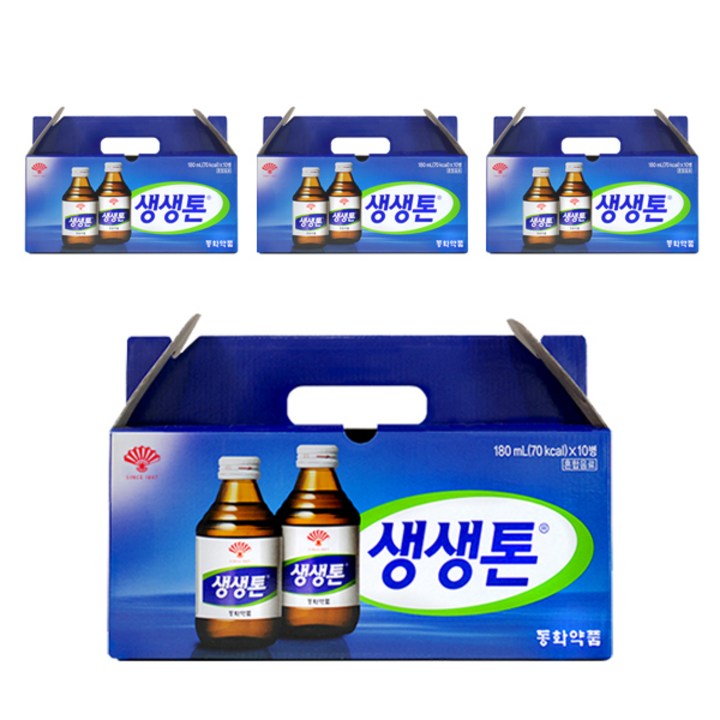 동화약품 생생톤 건강음료, 180ml, 40개
