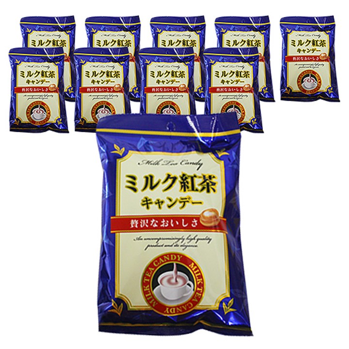 아키야마 밀크홍차캔디, 10개, 100g