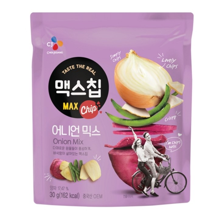 맥스칩 어니언믹스, 30g, 1개