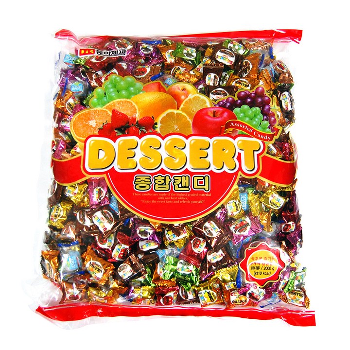 동아제과 디저트종합캔디, 2kg, 1개