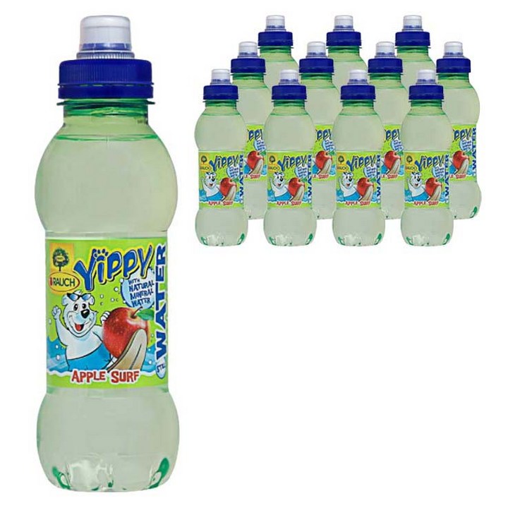 라우치 이피 플레이버 워터 애플 주스, 330ml, 12개