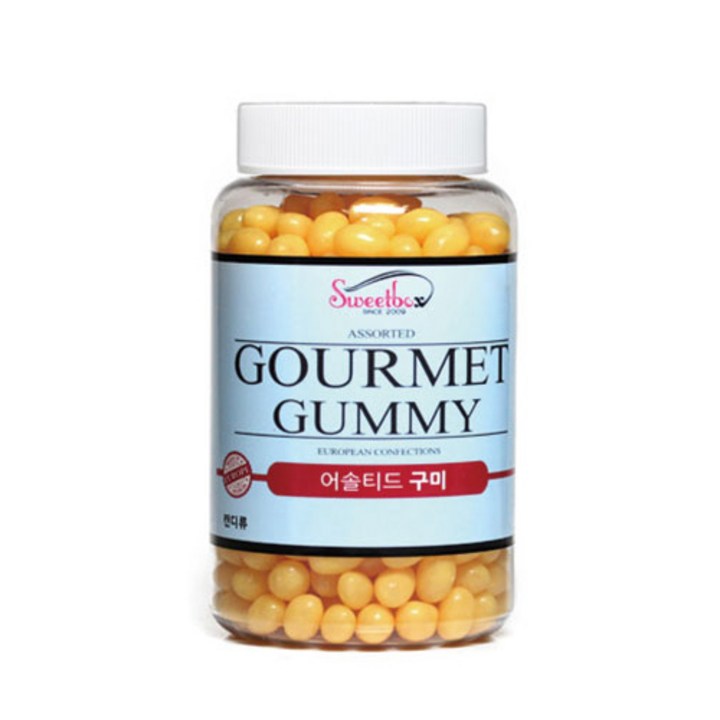파인애플향 젤리빈, 600g, 1개