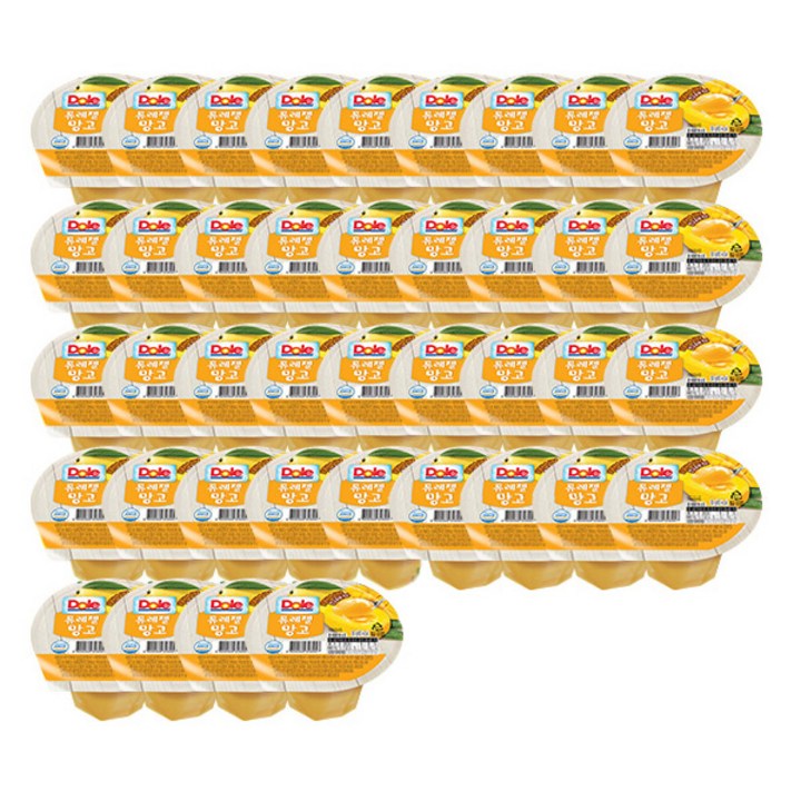 돌 퓨레젤 망고, 90g, 40개