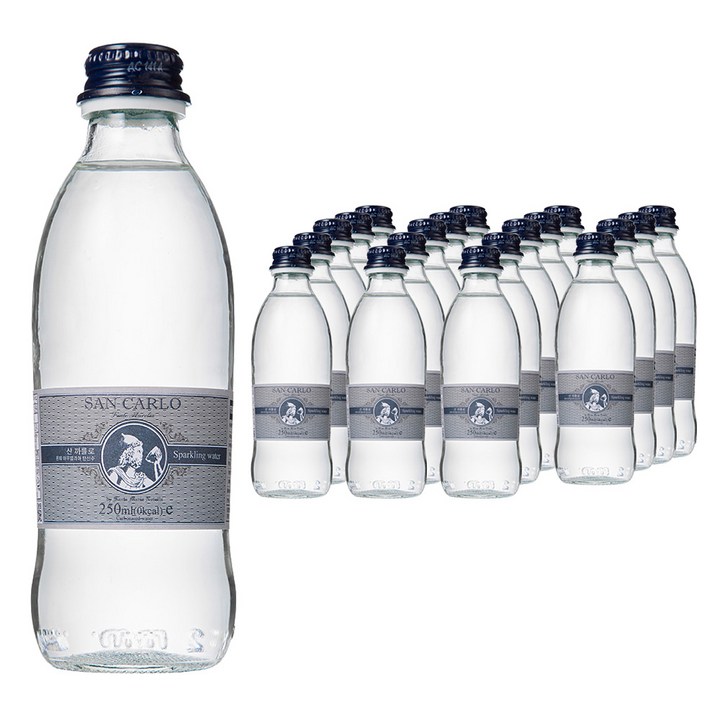 신세계푸드 산까를로 폰테 아우렐리아 탄산수, 250ml, 20개