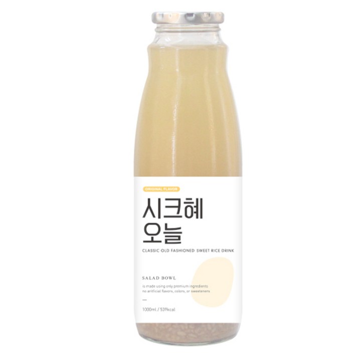 샐러드보울 시크혜오늘 식혜, 1L, 1개