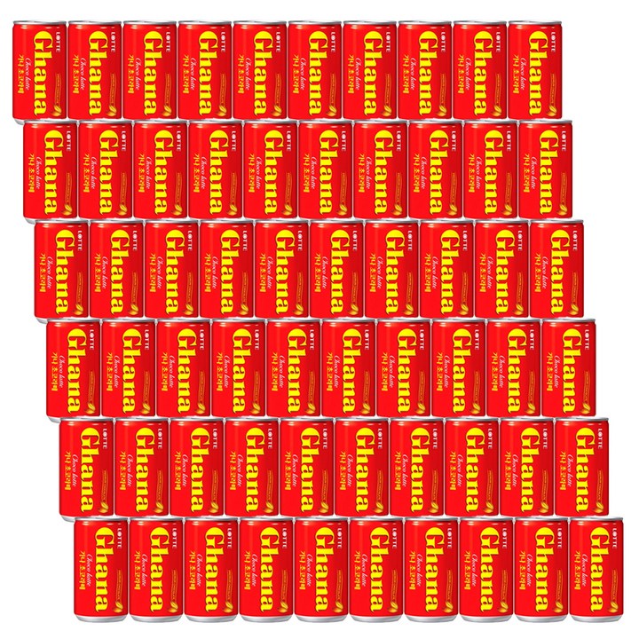 롯데칠성음료 가나 초코라떼, 175ml, 60개