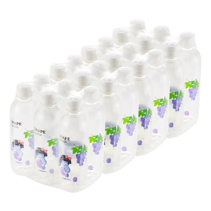 카카오프렌즈 포도 워터, 410ml, 24개