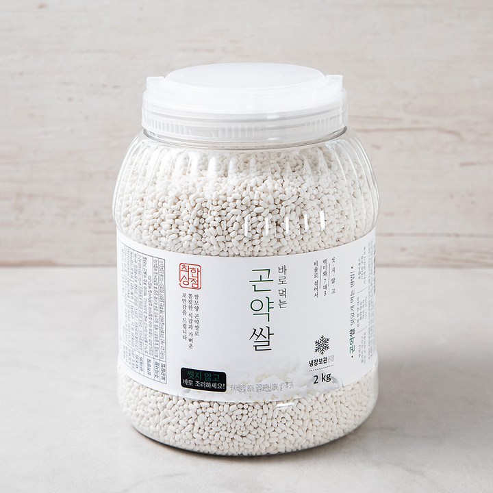 바로먹는 곤약쌀, 2kg, 1개입, 1개