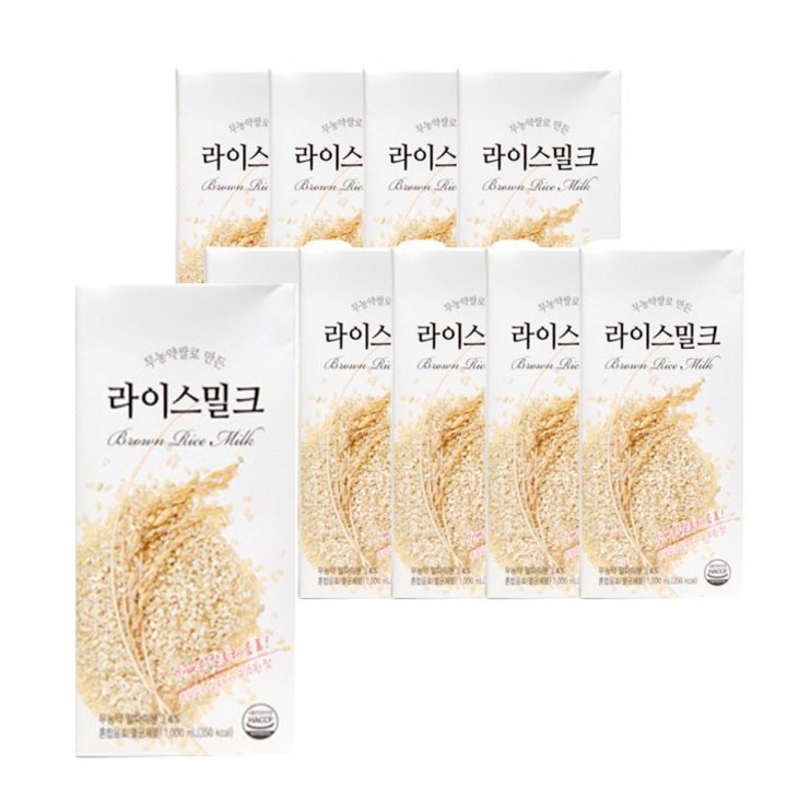 서강 라이스 밀크, 1L, 10개