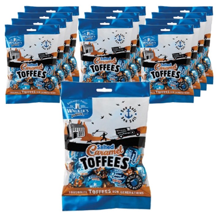 워커스 쏠티드 카라멜 토피스, 150g, 12개