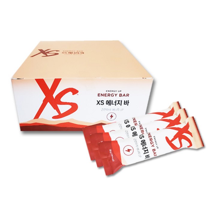 XS 에너지 바, 30g, 20개