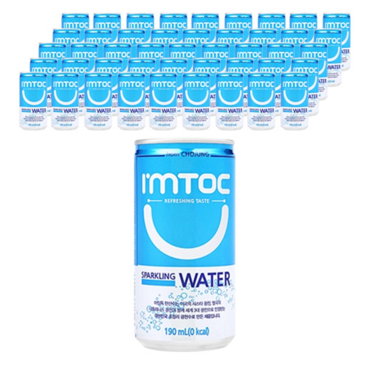 일화 일화 아임톡 탄산수, 190ml, 60개