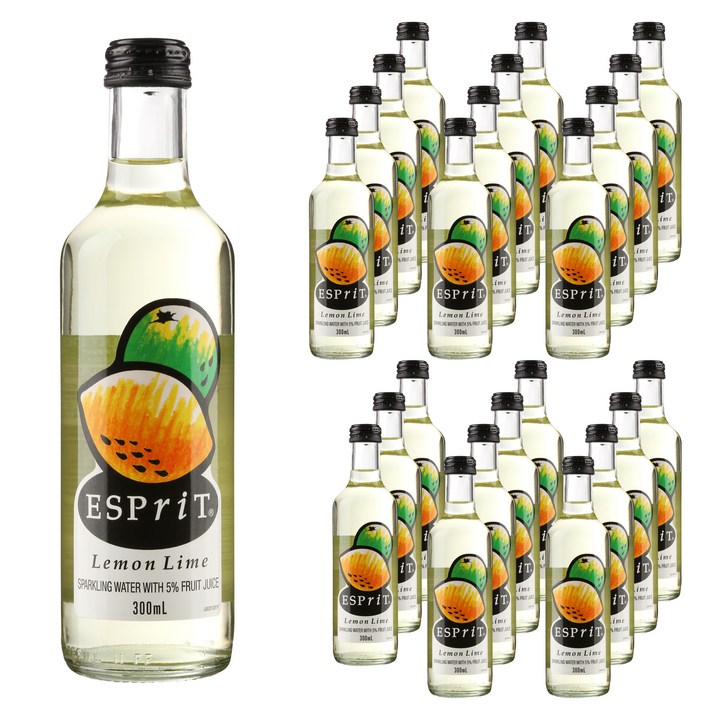 ESPriT 레몬 라임 탄산음료, 24개, 300ml