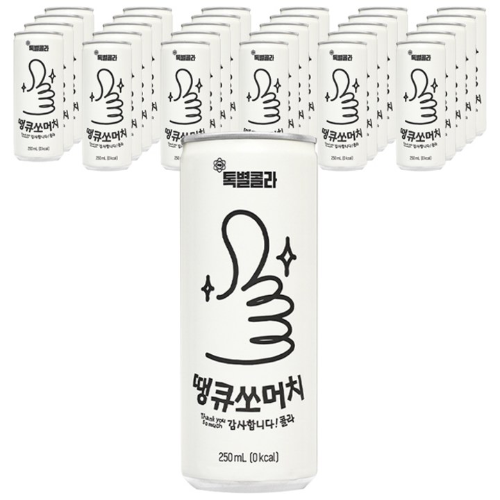 일화 땡큐쏘머치 톡별 콜라, 30개, 250ml