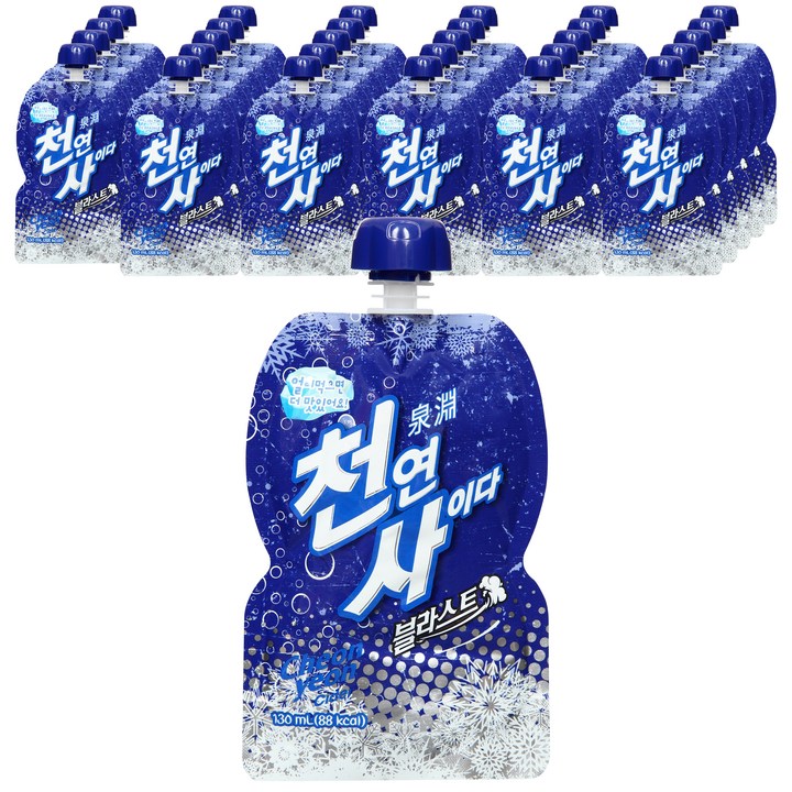 일화 천연사이다 블라스터, 130ml, 30개