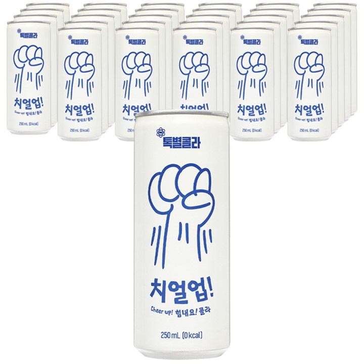 일화 치얼업 톡별 콜라, 250ml, 30개