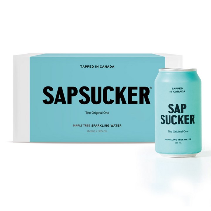메이플 스파클링 워터 오리지널, 355ml, 8개