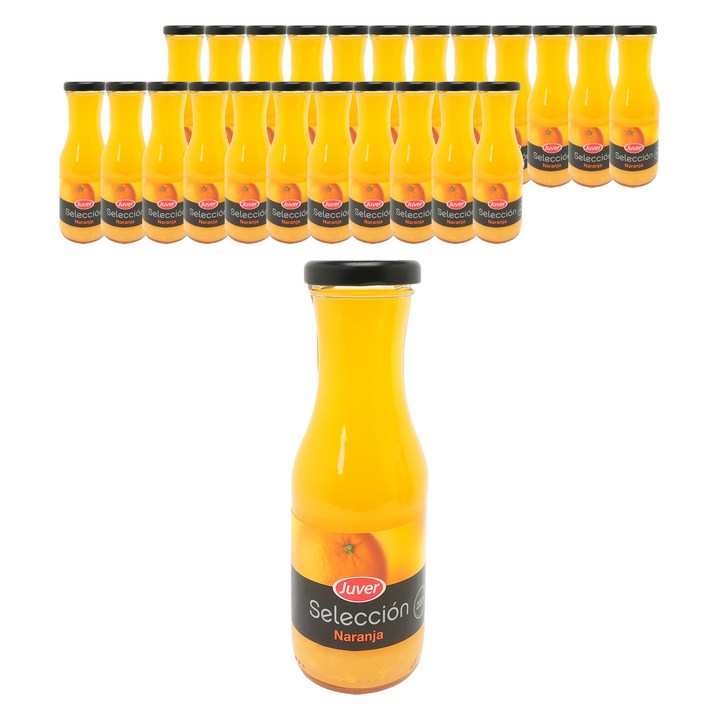 후버 셀렉션 오렌지 주스, 200ml, 24개
