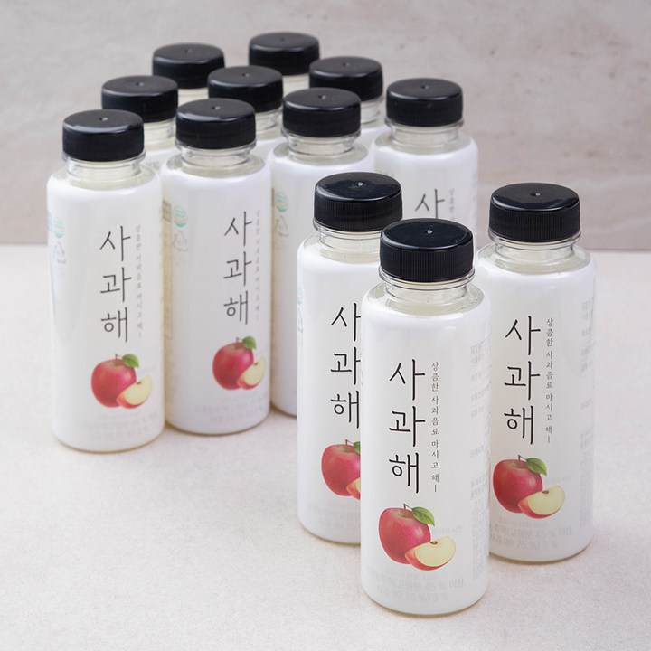 사과해 사과주스, 330ml, 12개
