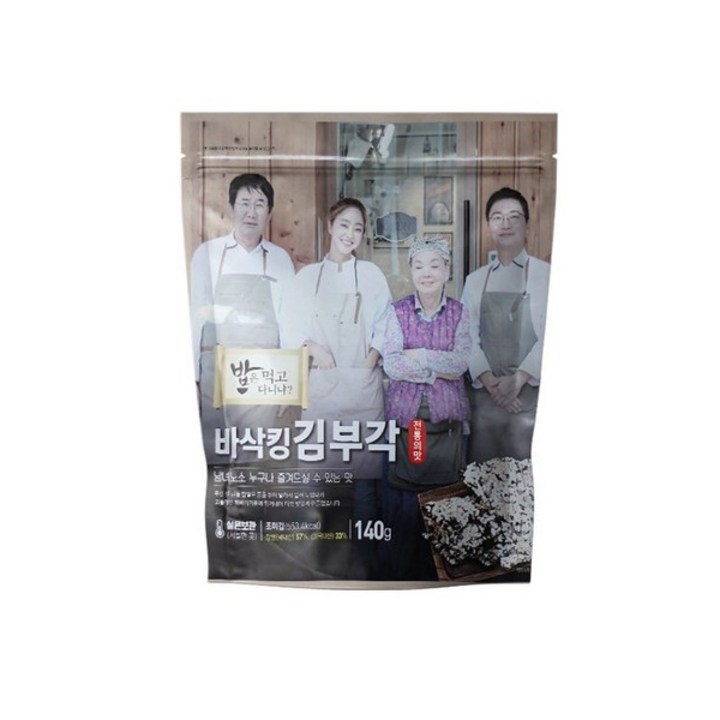 바삭킹 김부각 전통의맛, 1개, 140g