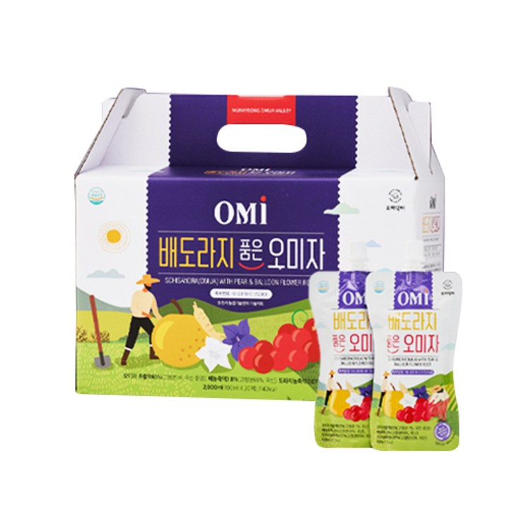 OMI 배도라지 품은 오미자 포스트바이오틱스, 100ml, 1개입, 20팩