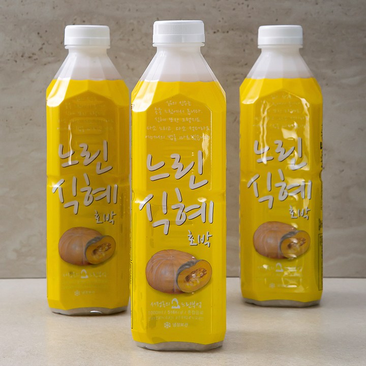 느린부엌 느린식혜호박, 1L, 3개