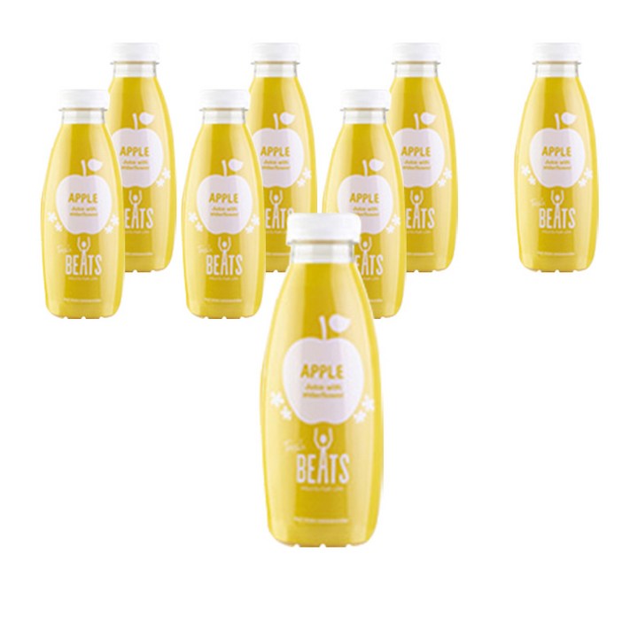 프레시비츠 사과주스 위드 엘더베리꽃, 8개, 500ml