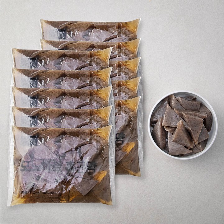 흑곤약, 1.2kg, 1개입, 10개