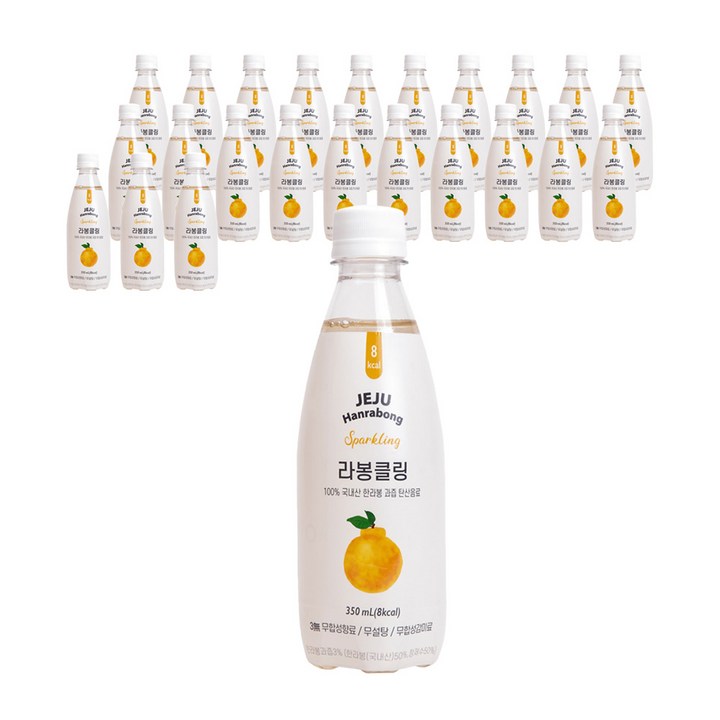 토민 라봉클링 탄산음료, 24개, 350ml