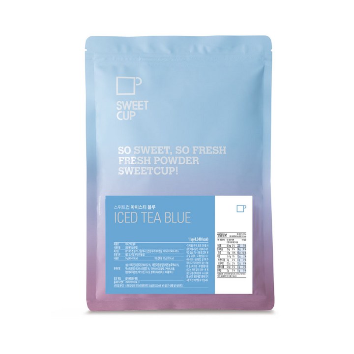 스위트컵 아이스티 블루, 1kg, 1개입, 1개