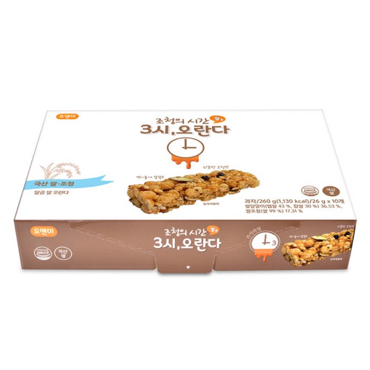 오앤미 달곰쌀 오란다, 26g, 10개