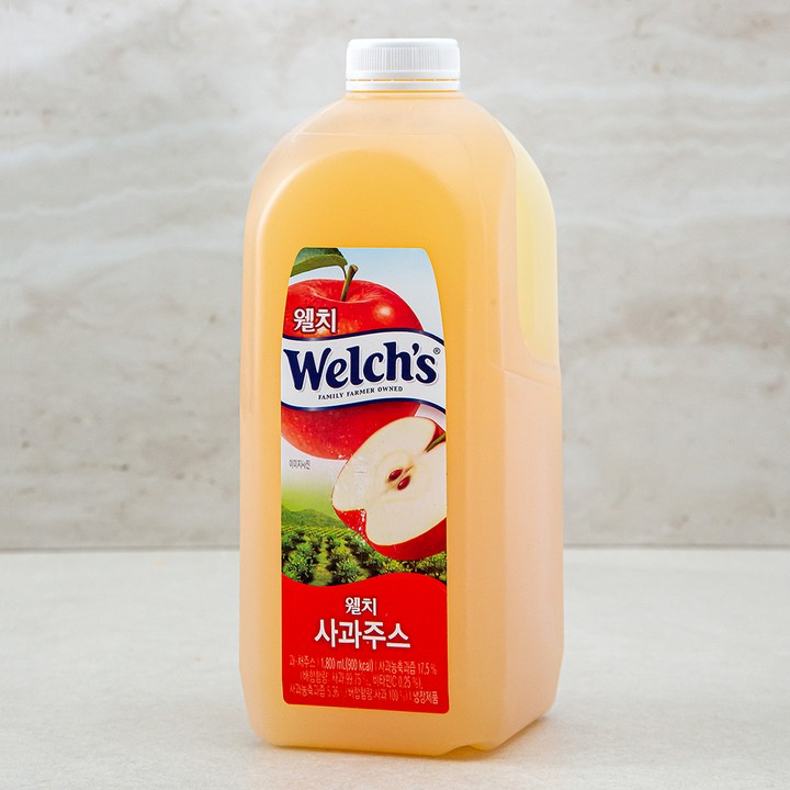 푸르밀 웰치 사과주스, 1.8L, 1개