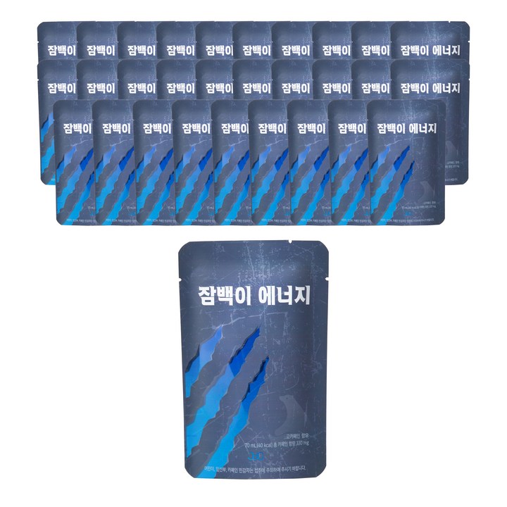 잠백이 에너지 헬스부스터, 70ml, 30개
