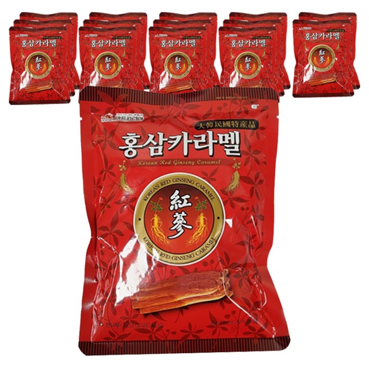 리소하우스 홍삼 캬라멜, 15개, 120g