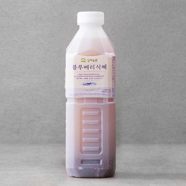 상하농원 우리쌀 블루베리 식혜, 1L, 1개