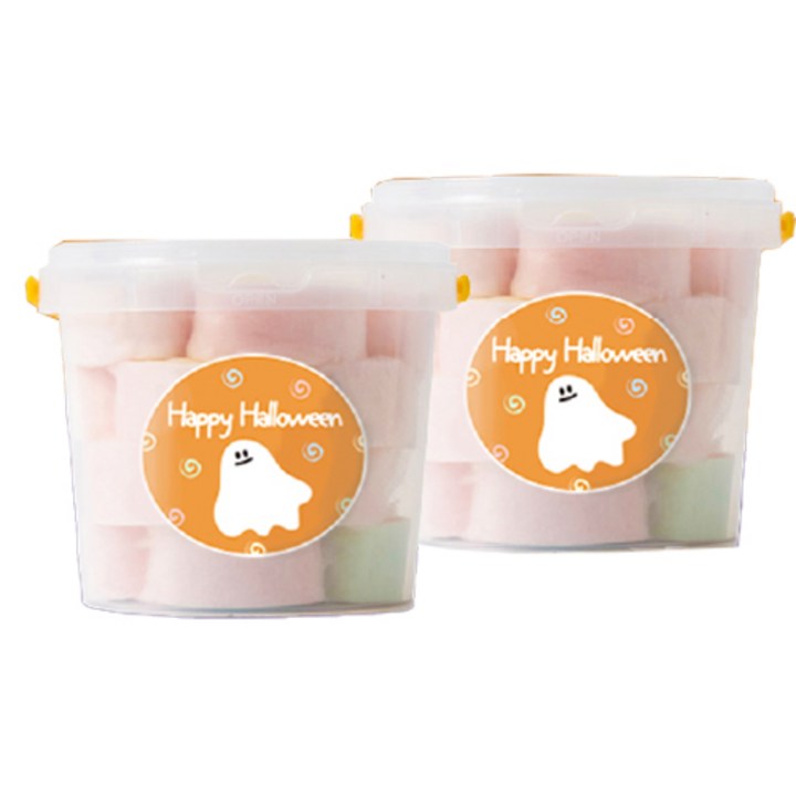앙팡드봉봉 할로윈 한입 솜사탕 레인보우, 45g, 2개