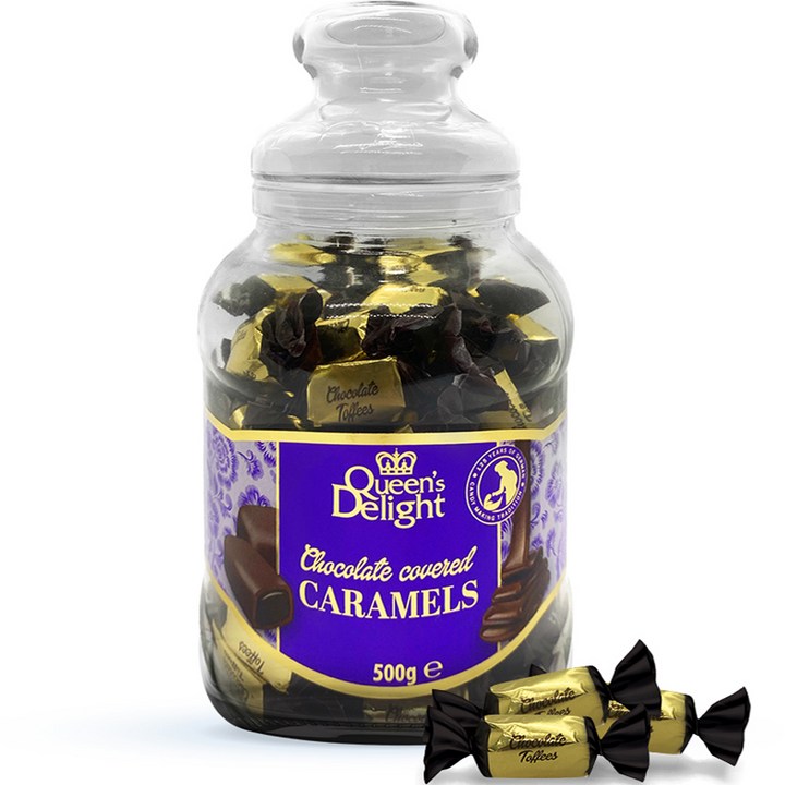 퀸즈 딜라이트 토피 다크초코, 1개, 500g