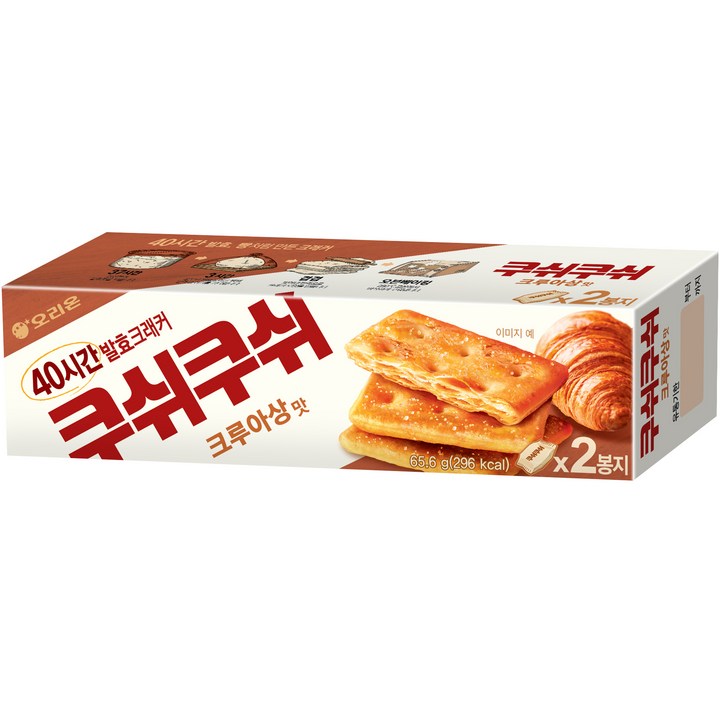 오리온 쿠쉬쿠쉬 크루아상, 65.6g, 1개