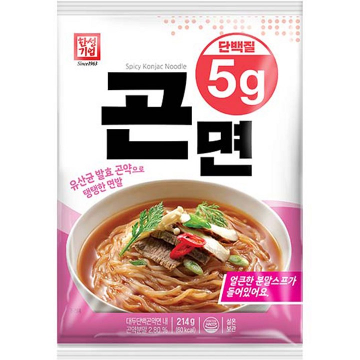한성기업 곤면, 214g, 1개