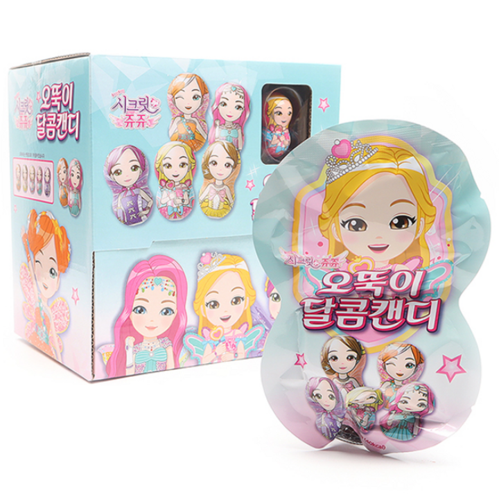시크릿쥬쥬 오뚝이 달콤캔디 랜덤발송 20p, 200g, 1개