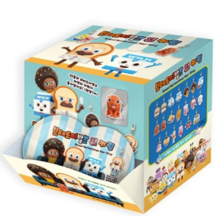 브레드 이발소 달콤캔디 키링 랜덤발송 30p, 1개, 300g