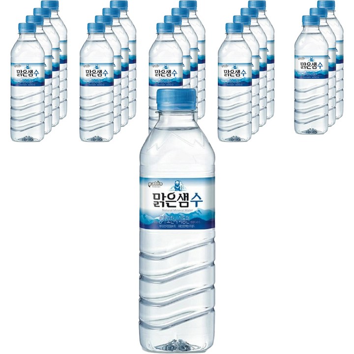 팔도 지리산 맑은샘320, 500ml, 20개