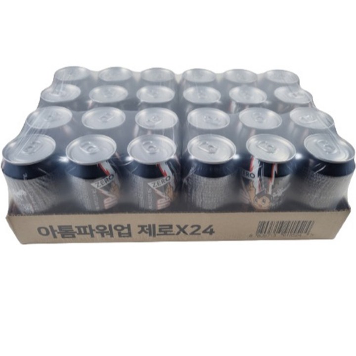아톰 파워 업 에너지드링크 제로 음료, 355ml, 24개