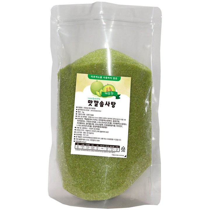 맛깔 솜사탕 설탕 메론향, 1kg, 1개