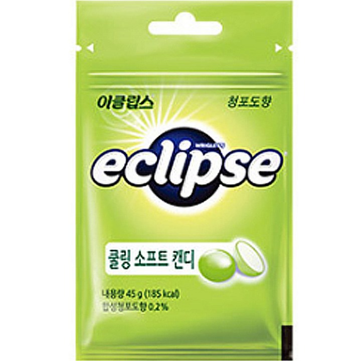 이클립스 쿨링 소프트 캔디 청포도향, 45g, 1개