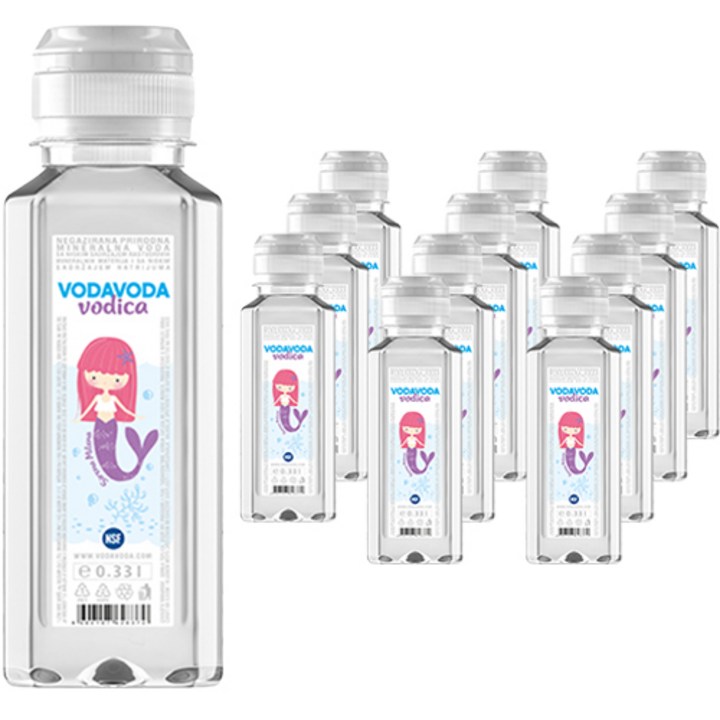 보다보다 스포츠캡 순수 미네랄 워터 랜덤발송, 330ml, 12개