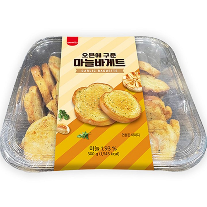 삼립 오븐에 구운 마늘바게트, 300g, 1개